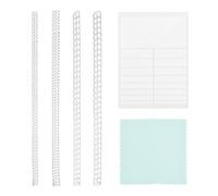 6 Pcs Ring Size Adjuster For Loose Rings, Invisible Ring Size Adjuster Set, Invisible Tightener Transparent Resizer with Polishing Cloth