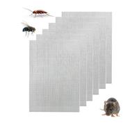 6 PCS Rodent Mesh Sheet Stainless Steel Woven Wire Mesh Panels Metal Insect Mesh Rat Mouse Control Pest Proofing for Air Bricks Vent Mesh Cover Window Door