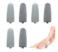 6 Pcs Roller Replacement Heads for JML NuYou Pedi, Electric Tool Foot File, Pedi Replacement Roller Head, Electric Callus Remover Heads, Foot Callus Removers Rollers Head for Feet Callus Removers