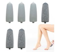 6 Pcs Roller Replacement Heads for JML NuYou Pedi,Replacement Foot Grinder Roller Heads for Flawless Pedi,Foot File Replacement Rollers for JML for Feet Callus Removers (Normal)