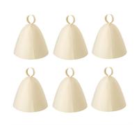 6 Pcs Sauna Hat Felt Bath Russian Wool Banya Ukrainian Head Protection Absorbent Women