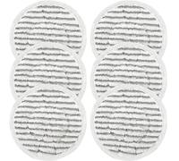 6 Pcs Scrub Mop Pads Replacement for Shark S6002UK S7201UK S8201UK , Steam & Scrub All-in-One Cleaning Pads - 7.5x7.5inch Microfiber Pads for Deep Cleaning, Reusable Pads for Shark Steam Mops