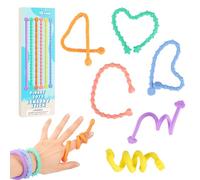 6 PCS Sensory Stick - Small Sensory Sticks, Sensory Fidget Toys, Sensory Toys for Toddlers, for Kids with Autism and Adhd Ages 3+, Toy, for Calming Stress and Anxiety Relief
