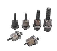 6 Pcs Series Hand Rivet Nut Head Nuts Simple Installation Manual Rivet Rivet Tool Accessory for Nuts M5 M6 M8 M10