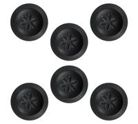 6 Pcs Shower Pressure Relief Valve Compatible with Triton, PRD Seal Cover | Silicone, 11.2 x 2.75 mm size, 6 pcs pack, black, for shower pressure relief valve repair