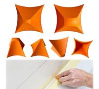 6 Pcs Silicone Seam Tool, 3 in 1 Silicone Caulking Tool 4/6/10/16mm Caulk Smoothing Tool Caulking Applicator Finishing Tool Caulk Finishing Tool Set Silicone Applicator for Wall Joint Kitchen Bathroom