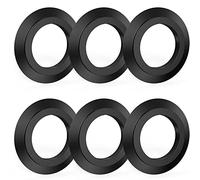 6 Pcs Sink Plug Rubber Seal, Ancable O-Rings Seal Rubber for Ring Sealing Pop Up Basin Sink Waste, Fitting for Basket Strainer 78 79 80 82 83mm