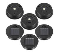 6 Pcs Solar Lights Replacement Top 7 Solar Lantern Parts Led Solar Panel Lantern Lid Lights For Out