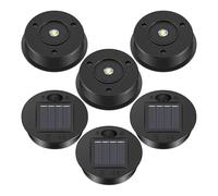 6 Pcs Solar Lights Replacement Top 7 Solar Lantern Parts Led Solar Panel Lantern Lid Lights For Outdoor Hanging