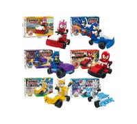 6 Pcs Sonic The Hedgehog Mini Action Figure Assembling Building Block Model Toys Kids Fans Gift Minifigures Tabletop Collection