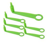 6 PCS Spiral Cutter, Manual, Cucumber Slicer, Kitchen Accessories Tools, Spiralizer Suitable for Creative Fruit and Vegetable Twist, Carrot, Zucchini, Apple, Potato, Green