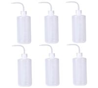 6 PCS Squeeze Bottles Plastic Squeeze Dispensers 500ml Squeeze Bottle with Measurements Squeezy Bottles with Nozzles Portable Squeeze Bottles for Liquids Medical Irrigation Squeeze Squeeze Bottles Squ