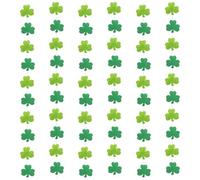 6 Pcs St.Patricks Day Decorations,St Patricks Day Hanging String Glitter Shamrock Banners,Glitter Shamrock Foil String Hanging Garland,For Home Mantel Office Irish Day Party Supplies