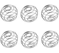 6 Pcs Stainless Steel Bottle Mixer Ball, Shaker Balls, Protein Shaker Ball, Blender Balls for Mixer Bottles, Wire Whisk Ball, Mixing Balls for Protein Shakes Formula