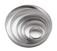 6 Pcs Stainless Steel Cookie Cutters Set, 6 Sizes Round Cookie Cutters Shapes, Cookie Cutter, Pastry Cutters for Baking, Circle Pastry Cutter for Biscuits Cakes Scones Pastry Donut