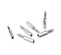 6 Pcs Stainless Steel Guitar String Lock Screws Tremolo Bridge Saddle String Lock Screws Guitar Parts