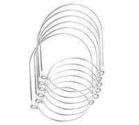 6 Pcs Stainless Steel Wire Handles for Mason Jars Universal Hanging Hangers for Canning Jars and Versatile Jar Hanging Hooks Ideal for Home and Kitchen Use