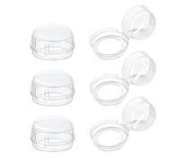 6 Pcs Stove Knob Covers, Oven Knob Lock Child Safety, Protective Cove Fire Guard Cooker Switch, Prevent Kids & Pets from Turning on The Stove, Easy Fit Device for Kitchen Safety
