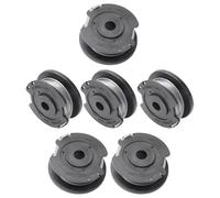 6 Pcs Strimmer Spool Line Compatible with Bosch Art 23/26 SL EasyGrassCut 18-26/18-230/18-260, F016800569 F016800385 Replacement Strimmer Spool Wire