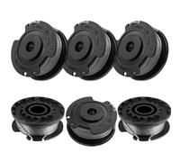 6 PCS String Trimmer Spool Compatible with Bosch Easygrasscut 18 23 26 Art 23/26, Φ1.6mm Double Autofeed Spools, Grass Trimmer F016800569 F016800385 Replacement