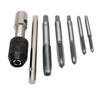 6 Pcs Tap Wrench Chuck Set Metric M3 M4 M5 M6 M8 Repair Tool