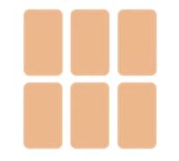 6 Pcs Tattoo Cover Up Patch, Sweat & Water-proof, Concealer-Sticker, ultra-thin 0.02mm, Invisible, Matte, Cover Up Tattoo, Scar, Blemish
