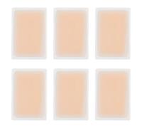 6 Pcs Tattoo Cover Up Patches, Scar and Birthmark Concealer Stickers, Ultra Thin Breathable Patch for Asian Skin Tone, Skin Flaw Concealing, Waterproof, 5.1 x 3.3 in