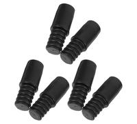 6 Pcs Threaded Handle Connectors, Durable 22mm Plastic Adapters for Telescopic Poles, Broom End Attachments, Repair Kit for Cleaning Tools, USA Made