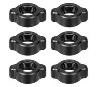6 PCS Tightening Nut for Replacement Car Mount Screw-On, Car Phone Mount Replacement Parts Tightening Nut for 17mm Ball-Joint Fixed Adapter Head Bracket Holder Ring for DVR Camcorder Wireless Charger