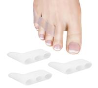 6 Pcs Toe Separator, Little Toe Separator and Protectors for Bunion Pain Relief, Spreaders for Overlapping Toes, Bunion Corrector for Women and Men, One Size