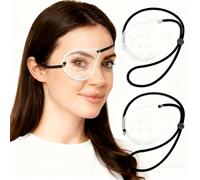 6 PCS Transparent Eye Shield - Ventilated Eye Patches After Cataract Surgery, Breathable Eye Masks, Eye Care Accessories for Adults