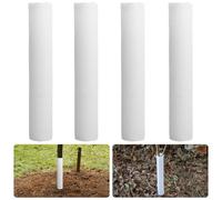 6 PCS Tree Trunk Protector Plastic Spiral Tree Guard-Tree Bark Protector Tube Wraps to Protect Saplings Plants from Deer Rabbit Cats Rodents Mowers