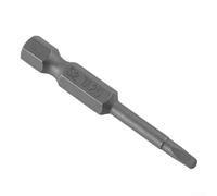 6 Pcs Triangle Screwdriver Bits 50mm with 6.35mm Hex Shank, Magnetic TA1.8-3.0 mm Alloy Steel Screwdriver Set for Electric Drill, Power to