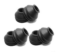 6 PCS Universal Ball Joint Dust Boots Silicone 23 41 33 Tie Rod End and Ball Joint Dust Boots Cover 2288, Upper and Lower, Black Replacement Kit