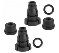 6 Pcs Universal Brake Clutch Slave Master Cylinder Repair Kit,Oil Pipe Joint Clip Seal Gasket Set,Rubber Clutch Master Cylinder Pipe Connector for VW Golf Bora Santana Polo Jetta Skoda 1K0798741