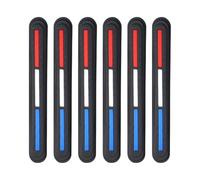 6 PCS Universal Car Door Edge Protectors - Black, Eliminate Wind Buffeting