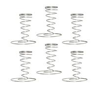 6 Pcs Waffle Cone Holder Stand Ice Cream Holder for Restaurant Cooking Birthday Small Silvery