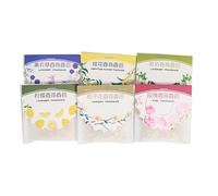 6 Pcs Wardrobe Fresheners Drawer Fresheners With Hanging Sachets, Aromatherapy Sachets with Natural Scents, Scented Sachets for Wardrobes and Drawers, Lasting Fragrance
