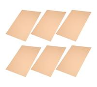 6 Pcs Warm White Light Film Pvc Film Orange Cellophane Warm Filter A4 Gel Lighting Filter Overlay Transparent Color Correction Plastic Vinyl PVC Sheets Photography Television for Led Lights, 0.4mm