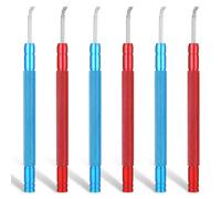 6 PCS Watch Hand Removal Tool Set, Watch Hands Repair Tool Kit Steel Repairing Making Tools Minute Second Hour Hands Remover for Watchmakers, Repair Enthusiasts