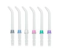 6 Pcs Water Flosser Heads Compatible with Waterpik, Replacement Heads, Flosser Replacement Tips Parts, Refill Heads for Oral Irrigator Dental Flosser Wp100 Wp250 Wp300 Wp450 Wp660 Wp900