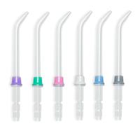 6 PCS Water Flosser Heads Compatible with Waterpik, Water Flosser Replacement Heads, Refill Heads for Oral Irrigator Dental Flosser, Compatible with Wp100 Wp250 Wp300 Wp450 Wp660 Wp900