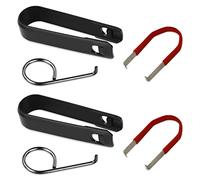 6 PCS Wheel Bolt Cap Cover Removers Tool Set,Tyre Nut Center Cover Cap Puller Tweezers Removal Tool,Bolt & Nut Covers Key for Cars