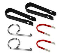 6 PCS Wheel Bolt Cap Cover Removers Tool Set,Tyre Nut Center Cover Cap Puller Tweezers Removal Tool,Bolt & Nut Covers Key for Cars