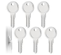 6 PCS Window Keys Replacement Universal, Window Lock Keys Replacement, Window Key Compatible with Yale and Securistyle