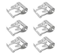 6 PCS Wiper Linkage Clip Metal Wiper Arms Repair Clip Wiper Arms Repair Clip Windshield Connecting Rod Repair Fixing Clip for Car Wiper Motor Linkage Rods Arms