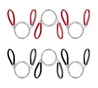 6 Pcs Wire Saw, 70cm/27.6 Inch Pocket Chainsaw Mini Stainless Steel, Emergency Wire Saw, Cable Gear Pole Saw Outdoor Tools for Camping Gardening Travel Survival Tree Branch Wood Cutting