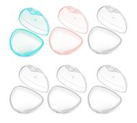 6 PcsCase for Baby Dummy Case, Pacifier Case, Pacifier Holder Storage Box, BPA-Free Dummy Container, Soother Pod Holder Box for Travel Home