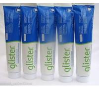 6 Peice Amway GLISTER Multi-Action Flouride Toothpaste 100 Gram Each Total 600 Gram Whiten Teeth, Remove Stains