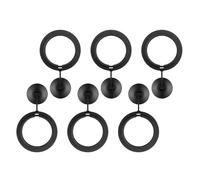 6 Peices Fish Feeding Rings Sets, Aquarium Floating Plant Corral Fish Tank Feeding Aquarium Feed Round Feeder Square Floating Plant for Intercepts Float